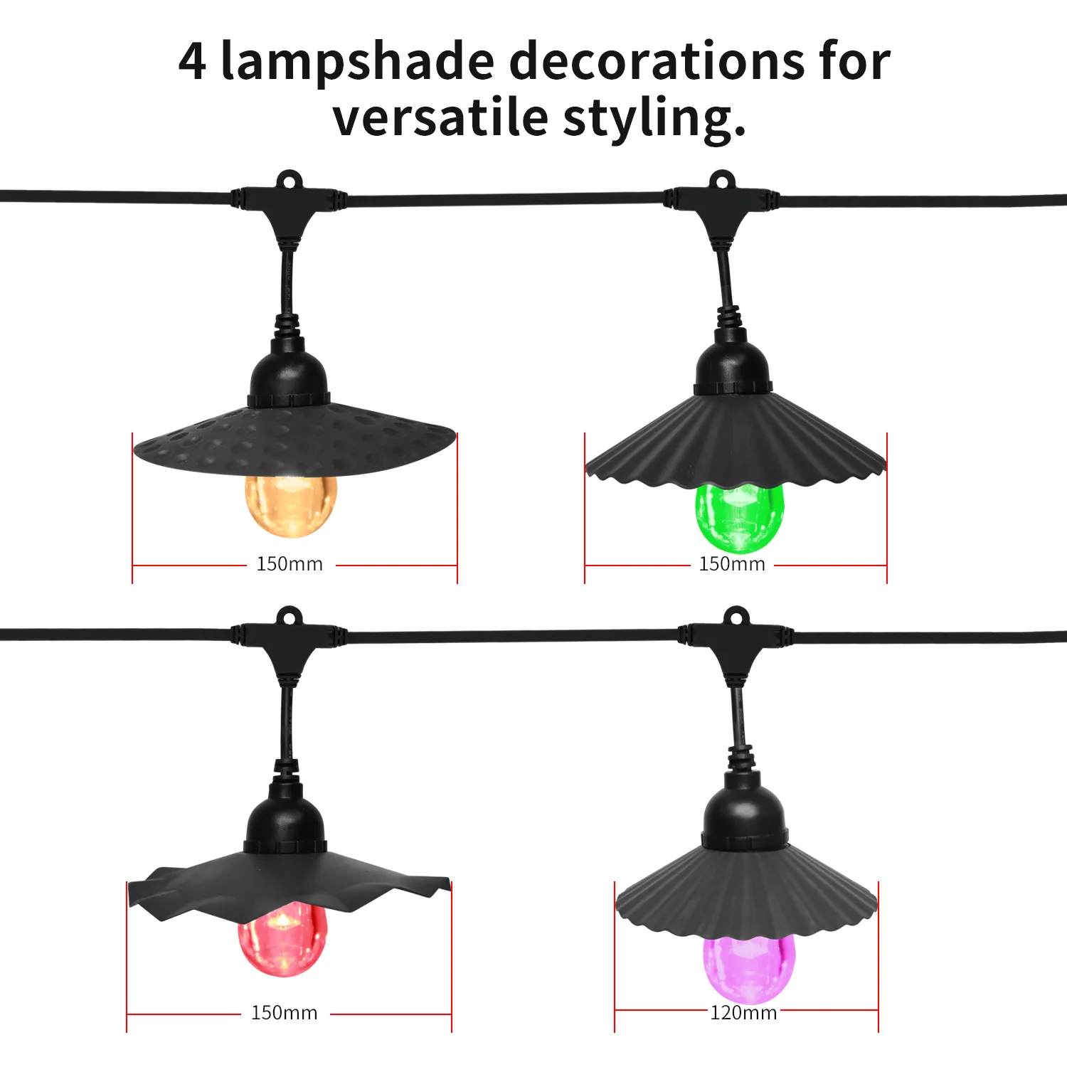 hanging patio lights